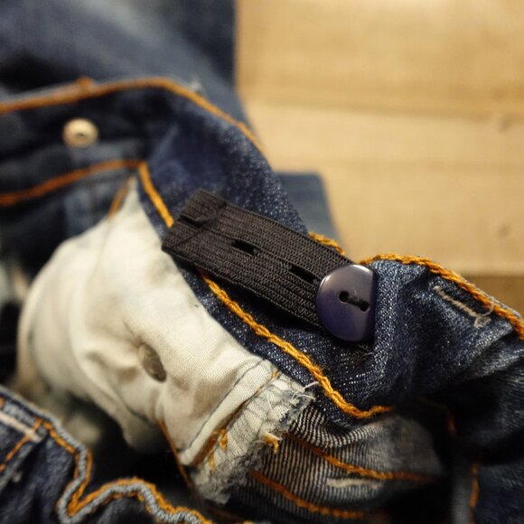 True Religion Geno Relaxed Slim Jeans Toddler Boys 2T Blue Denim Adjustable - Picture 5 of 10